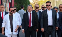 Vali Yılmaz ve Vekil Hatipoğlu'ndan Eskişehirspor'a ziyaret