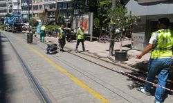 Eskişehir'de ekipler sahada: Kötü koku mesaisi
