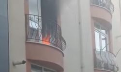 Eskişehir'de mahallede panik anları: Apartman dairesinde yangın çıktı