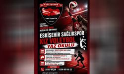 Sağlıkspor'dan Kız Voleybol Yaz Okulu