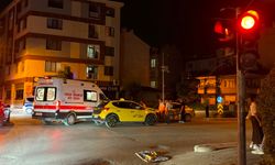 Eskişehir'de kontrollü kavşakta kaza: 1 yaralı