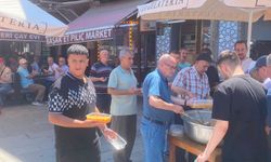 Tarihi Odunpazarı'nda aşure bereketi paylaşıldı