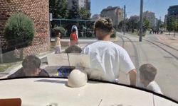 Eskişehir’de yürekleri ağza getiren tramvay yolculuğu