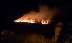 Eskişehir'de tarım arazisindeki yangına çiftçilerden destek