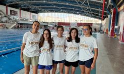 Lotus yüzücüleri Türkiye finalinde