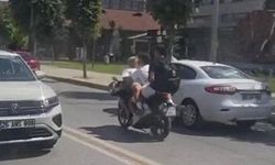 Eskişehir trafiğinde tehlikeyle burun buruna!