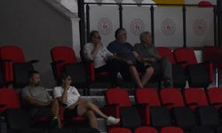 İlimiz antrenörleri maçı takip etti