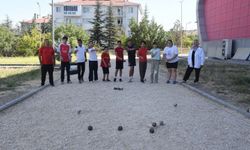 Boccenin tekniklerini öğreniyorlar
