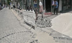 Eskişehir'in işlek bölgesinde internet çalışması