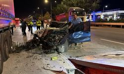 Eskişehir-Bursa yolunda korkutan kaza: Direksiyon başında uyuyakaldı!