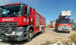 Eskişehir’de geri dönüşüm tesisinde yangın paniği