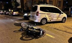 Tavşanlı’da motosiklet ile araç çarpıştı! Sürücü yaralandı