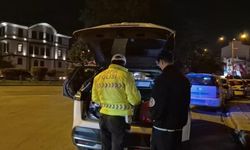 Eskişehir’de polisin ‘Dur’ ihtarına uymayan sürücü yakalandı