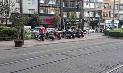 Bisiklet yeri motosikletlilere kaldı