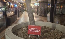 Eskişehir Hoşnudiye Mahallesi'nde dikkat çeken çevre temizliği uyarısı