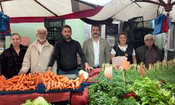Yeni Parti Eskişehir'de pazara indi: Esnaf da vatandaş da dertli