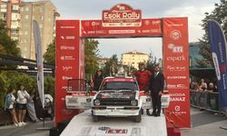 Çalışkan, rallide törene katıldı