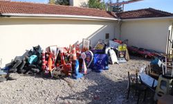 Eskişehir’de zabıta ekiplerinden kaldırım işgali denetimi