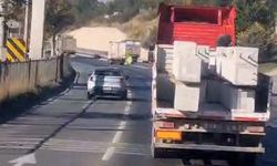 Eskişehir ihmalkarlığın böylesi: Tonlarca beton güvenliksiz taşındı