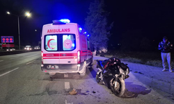 Eskişehir’de motosiklet kazası: Sürücü hastaneye kaldırıldı