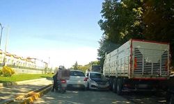 Eskişehir’de trafikte tehlikeli anlar: Ters yönden gelen araç şaşkına çevirdi