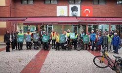 COP31 Bike Ride ekibi Eskişehir’e geldi