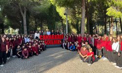 Öğrencilerden Çanakkale ruhunu yaşatan anlamlı yolculuk