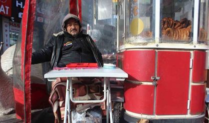 Eskişehir soğuğunda zor mesai: Kapalı alan istiyorlar!