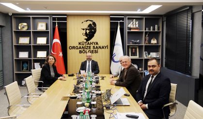 Defterdar Ercoşman'dan Kütahya OSB yönetimine ziyaret