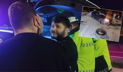 Eskişehir'de lüks araç hurdaya döndü: İlginç ifade