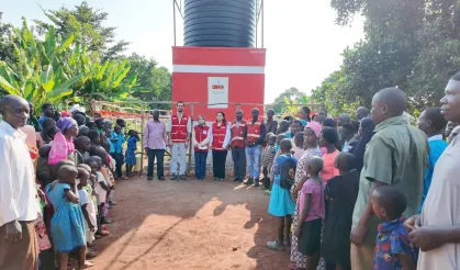 Türk Kızılay Uganda’da 50 bin kişiye umut oldu