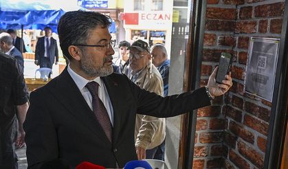 Gıda güvenliğinde yeni dönem: Bakan Yumaklı karekod uygulamasını denetledi!