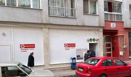 Zemin kattaki eski fitness salonunu camiye çevirdiler