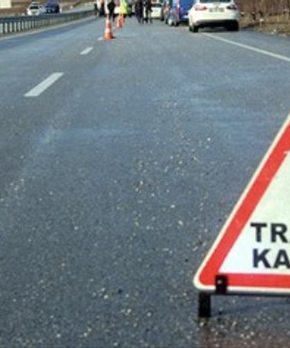 Eskişehir yolunda kaza: Takla atarak durdu!