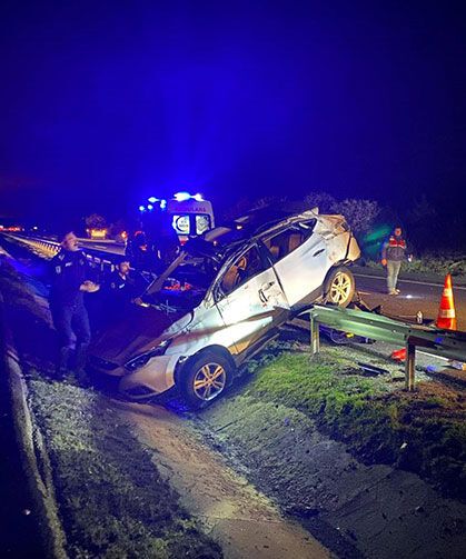 Ankara-Eskişehir yolunda feci kaza: Aileyi ölüm ayırdı