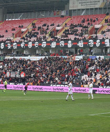 Arma aşıkları Eskişehirspor'un yanındaydı
