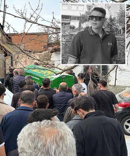 Eskişehir'de kazada hayatını kaybeden genç son yolculuğuna uğurlandı