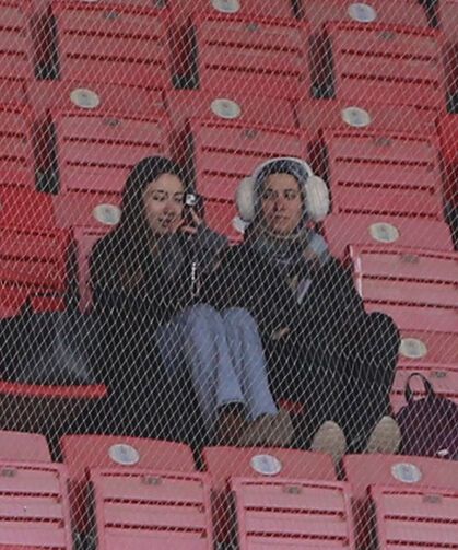 Eskişehirspor maçındaki 2 taraftar gündem oldu