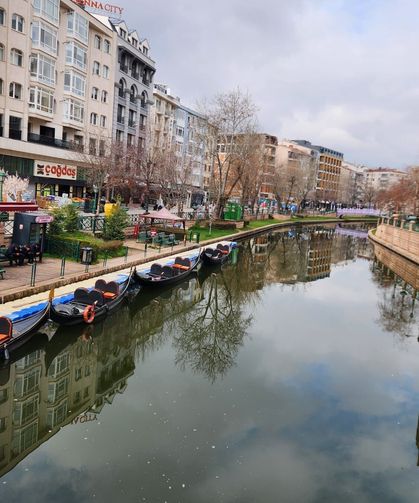 Eskişehir'de bayram sonrası gondollar boş kaldı!