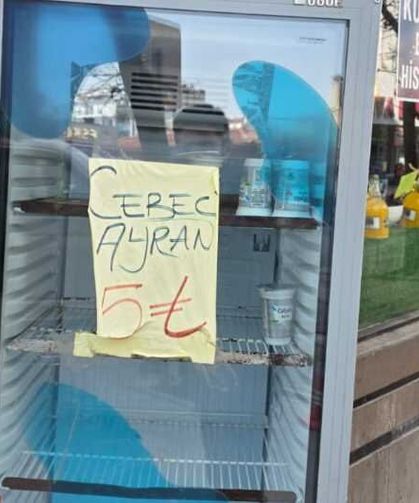 Eskişehir'de 5 liralık ayran, vatandaşın yüzünü güldürüyor