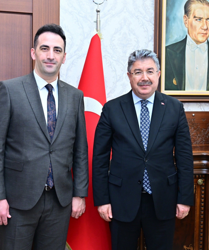 Basın İlan Kurumu’ndan Vali Erdinç Yılmaz’a ziyaret