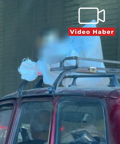 Eskişehir'de görenleri hayrete düşüren yolculuk