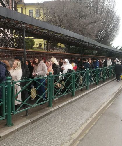 Eskişehir'de soğuk havaya rağmen hafta sonu turist akını