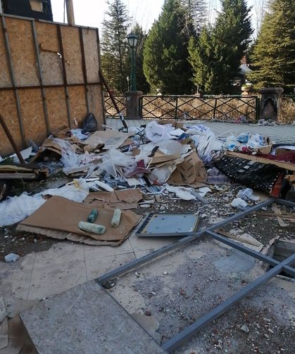 Eskişehir'de utanç tablosu: Proje alanı çöplüğe çevrildi