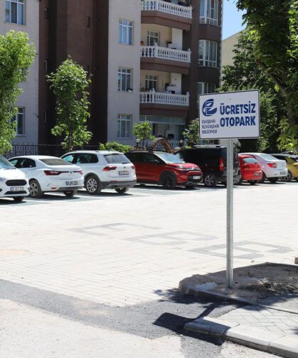 Büyükşehir'den Eskişehir'in bir mahallesine daha ücretsiz otopark