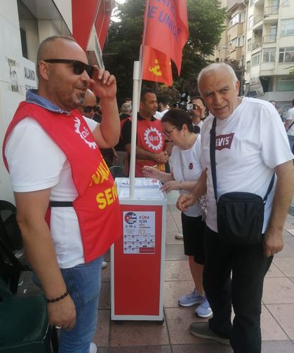 Eskişehir'de Küba halkına destek yağdı