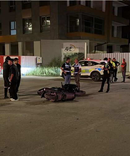 Eskişehir’de motosiklet otomobile çarptı: 18 yaşındaki sürücü yaralandı