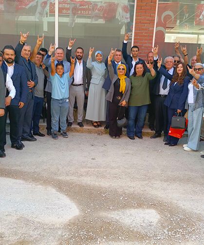 MHP Çifteler'de güven tazeledi: Mehmet Emin Yüce yeniden başkan