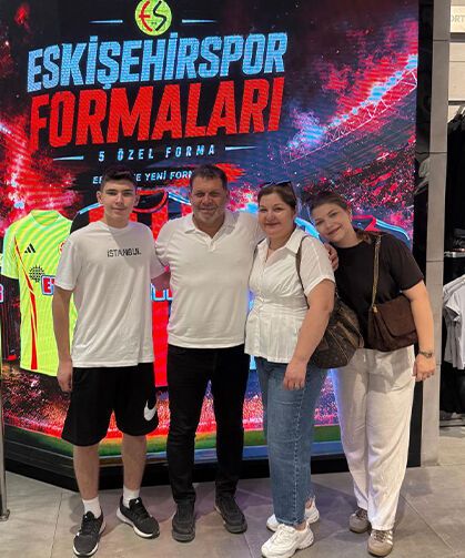 Şapcı Ailesinden Eskişehirspor'a Destek