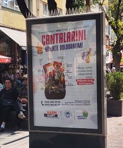 Çocukların eğitim heyecanına destek olmak için kampanya